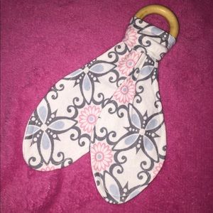 Floral print infant Teether